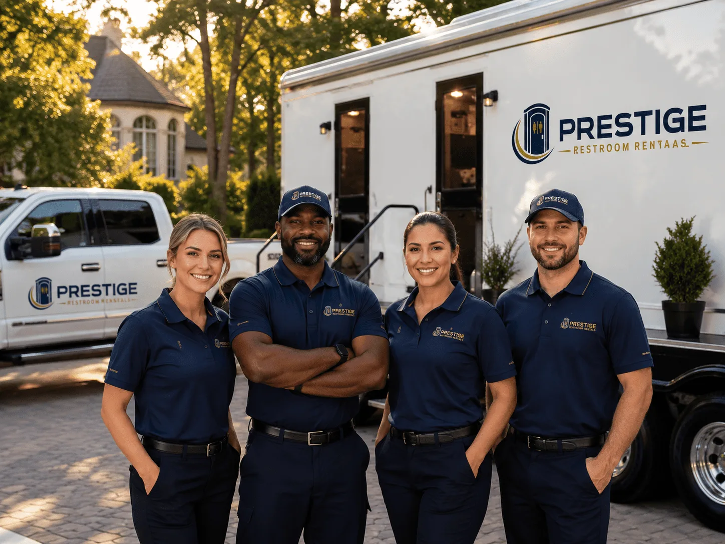 Trusted Luxury Portable Restrooms company in Clarissa, MN